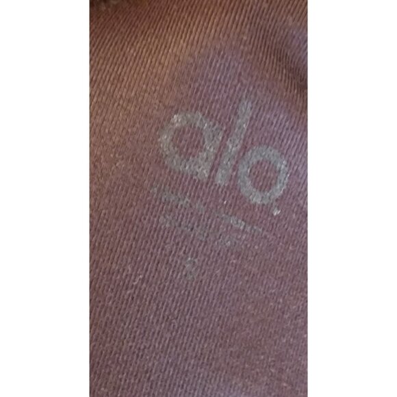 Alo Yoga Leggings Small Ombre Airbrush Gradient Gym Run Full Length Compression - Picture 7 of 10